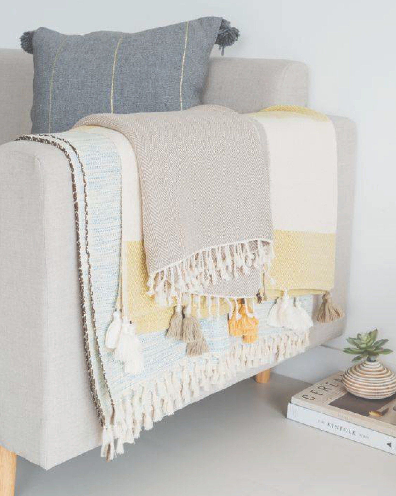 Handwoven Throw Blanket