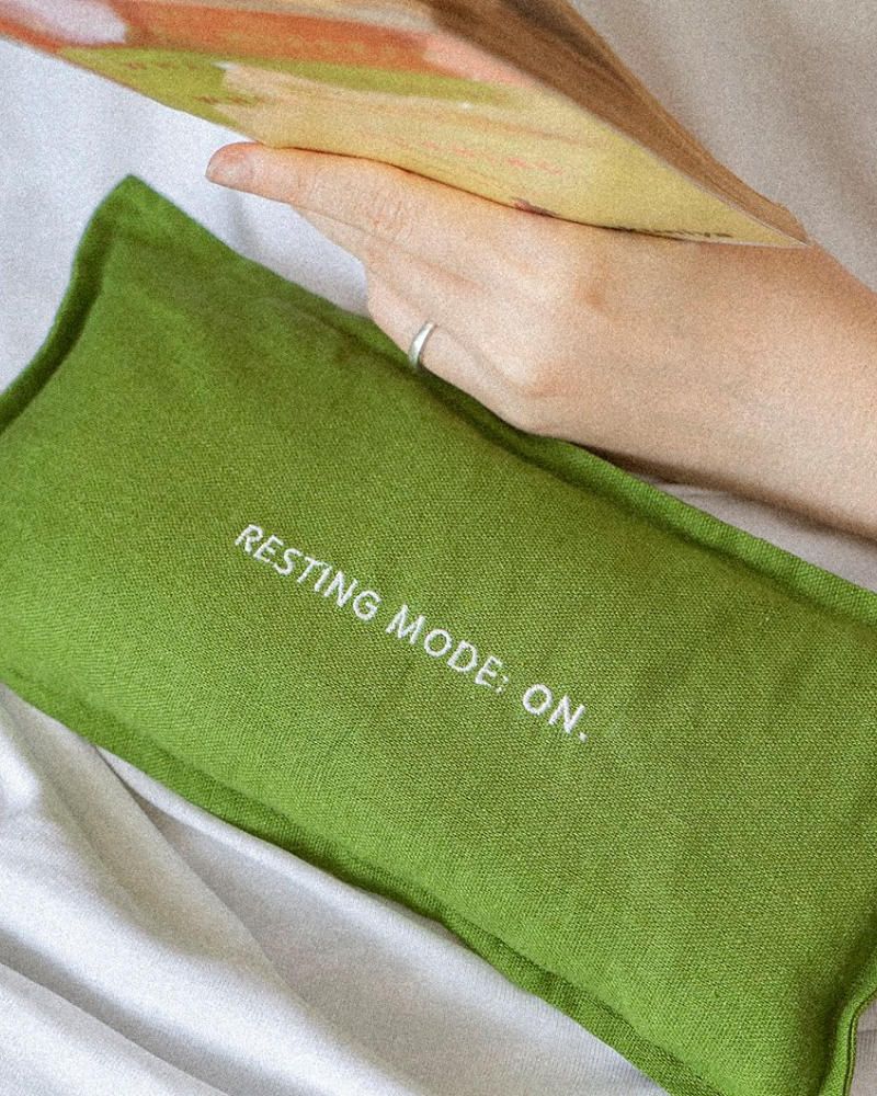Herbal Pillow - Mugwort (Green)