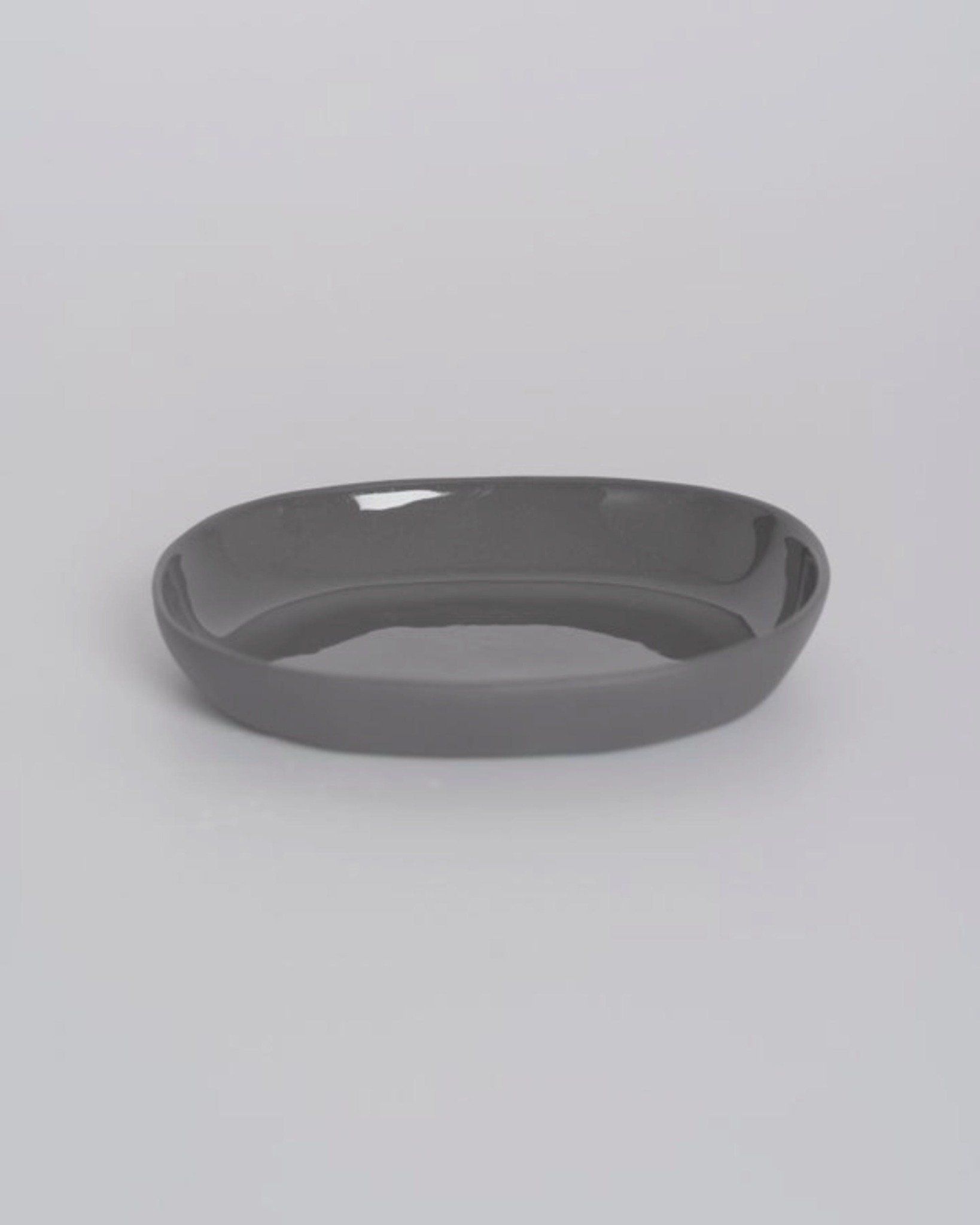  Oval Ceramic Plate 