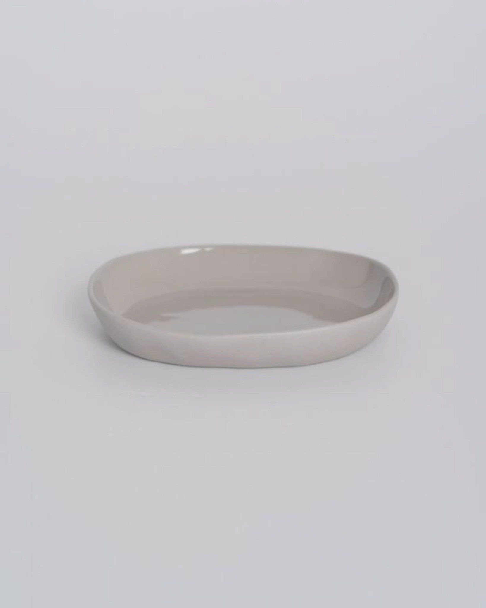  Oval Ceramic Plate 