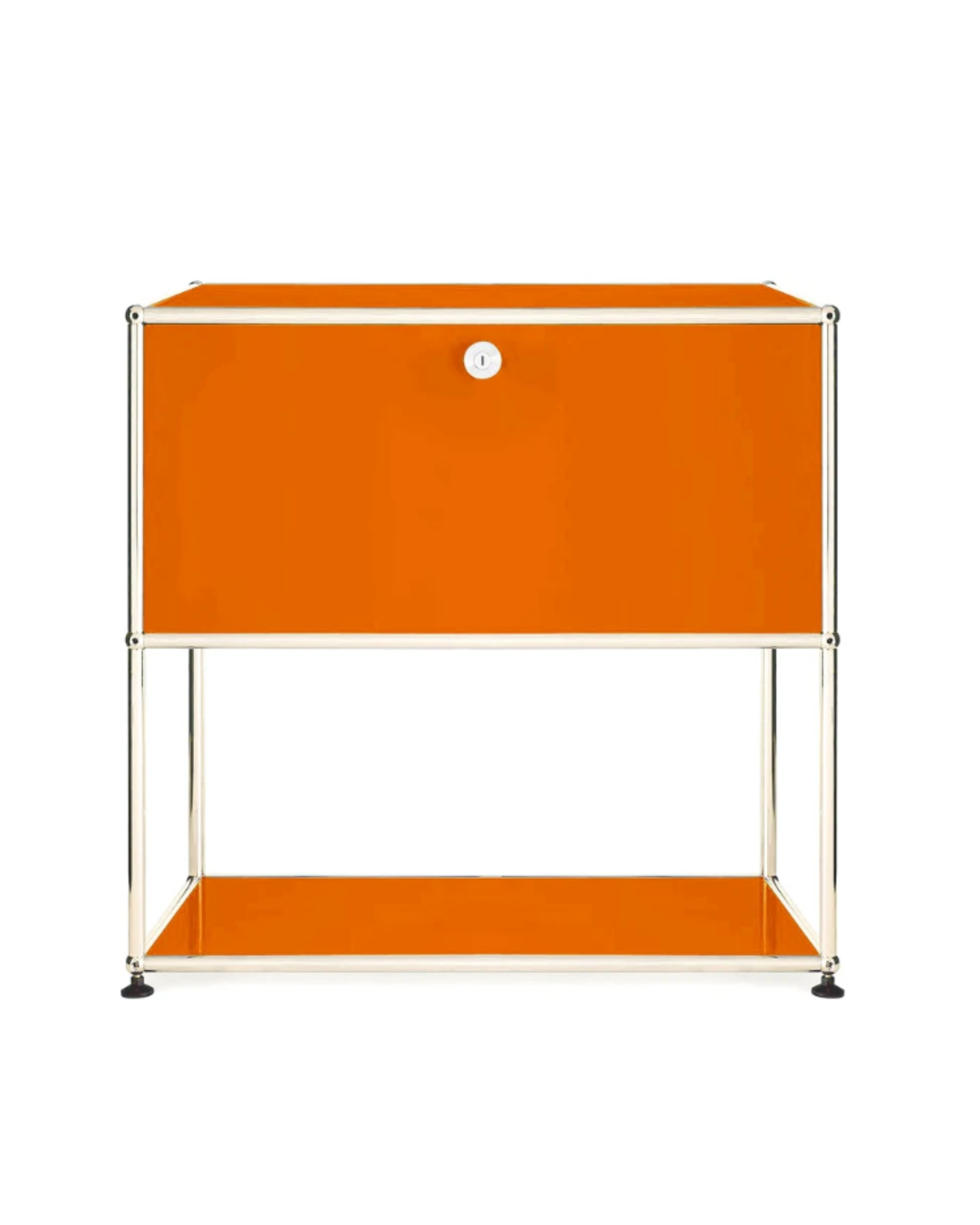 USM HALLER CABINET, CXO WIDE - PURE ORANGE
