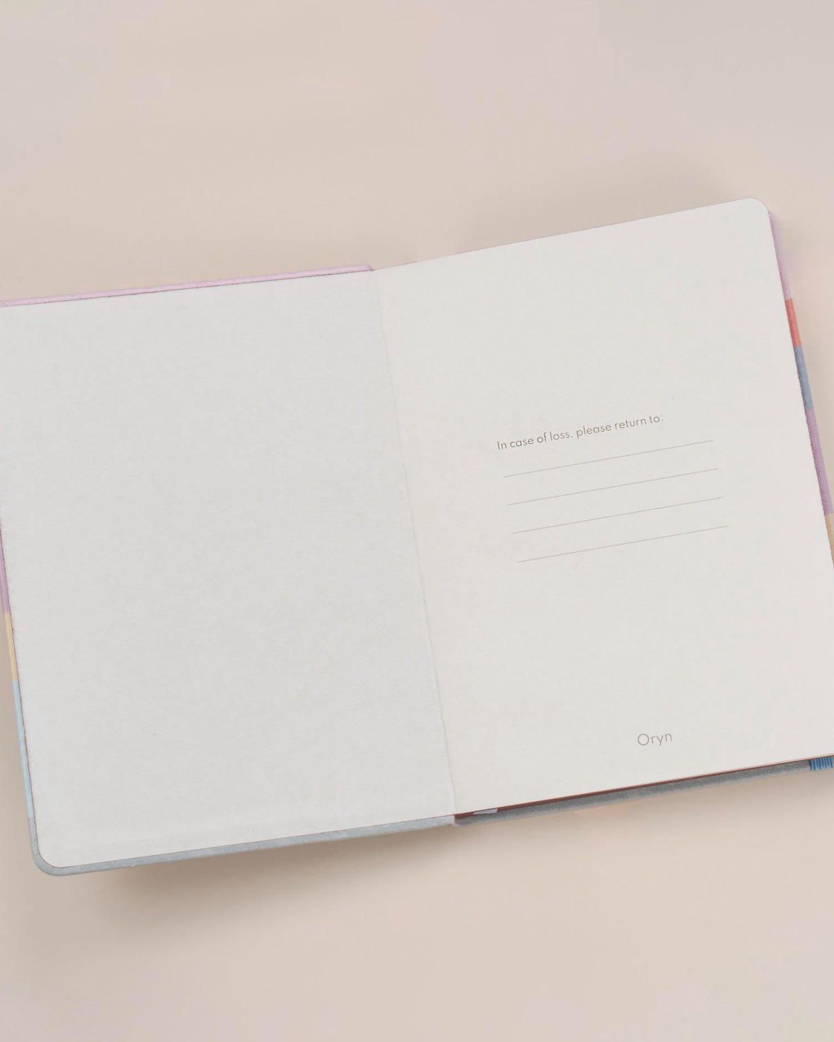  A5 Hardleather Notebook - Half Dot Half Grid Paper 