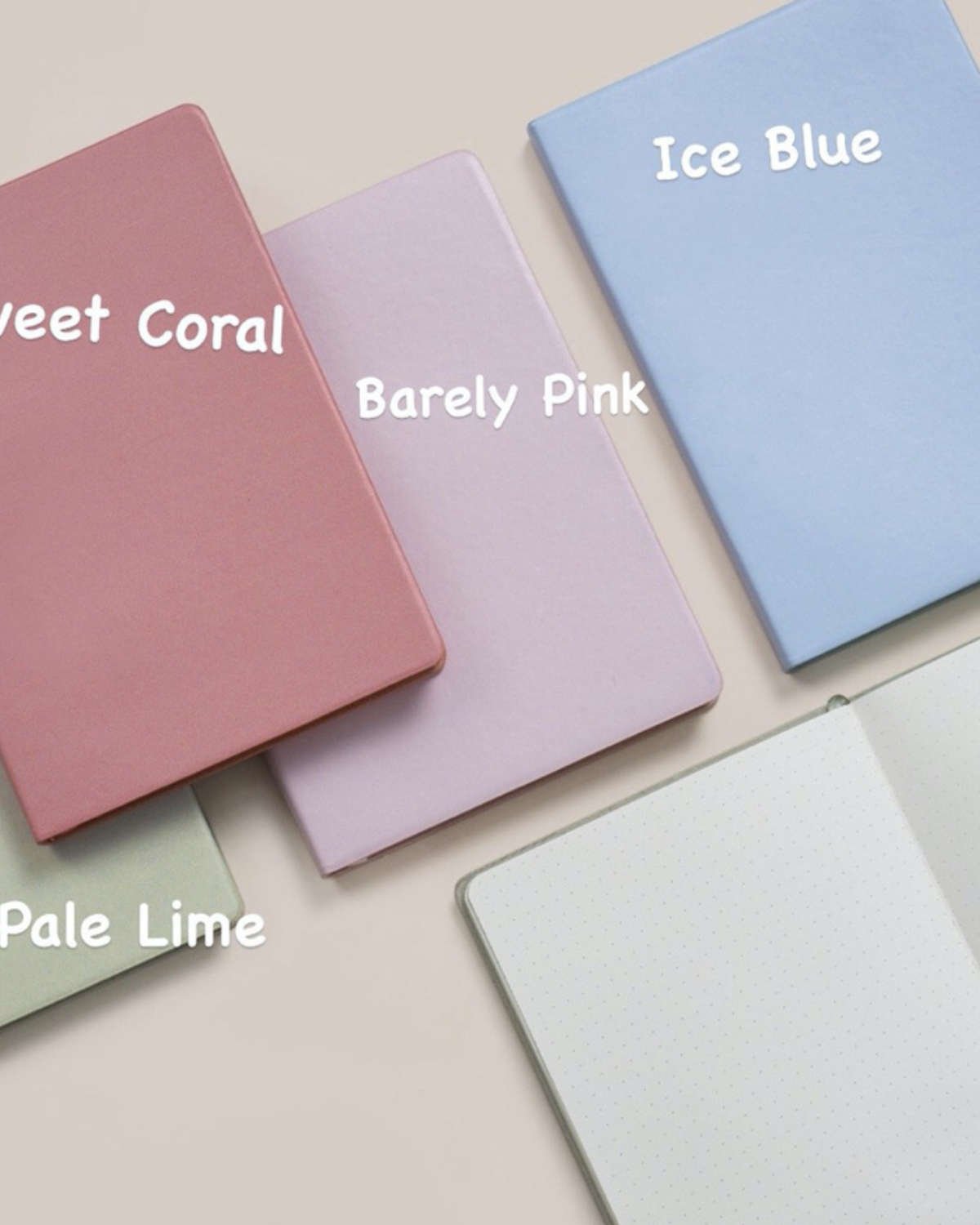 A5 Softleather Notebook - Dot Paper