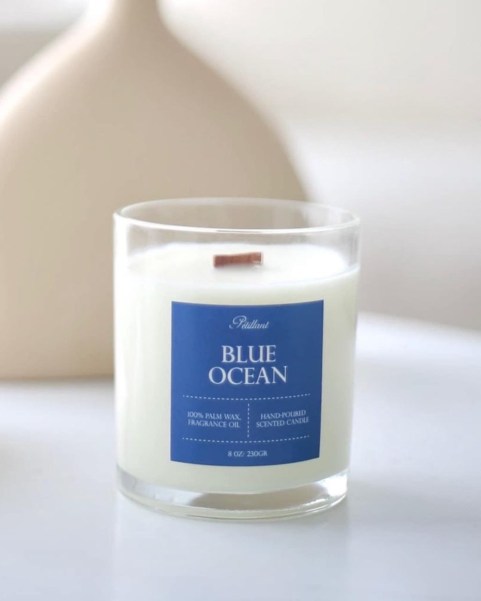 Blue Ocean Scented Candle