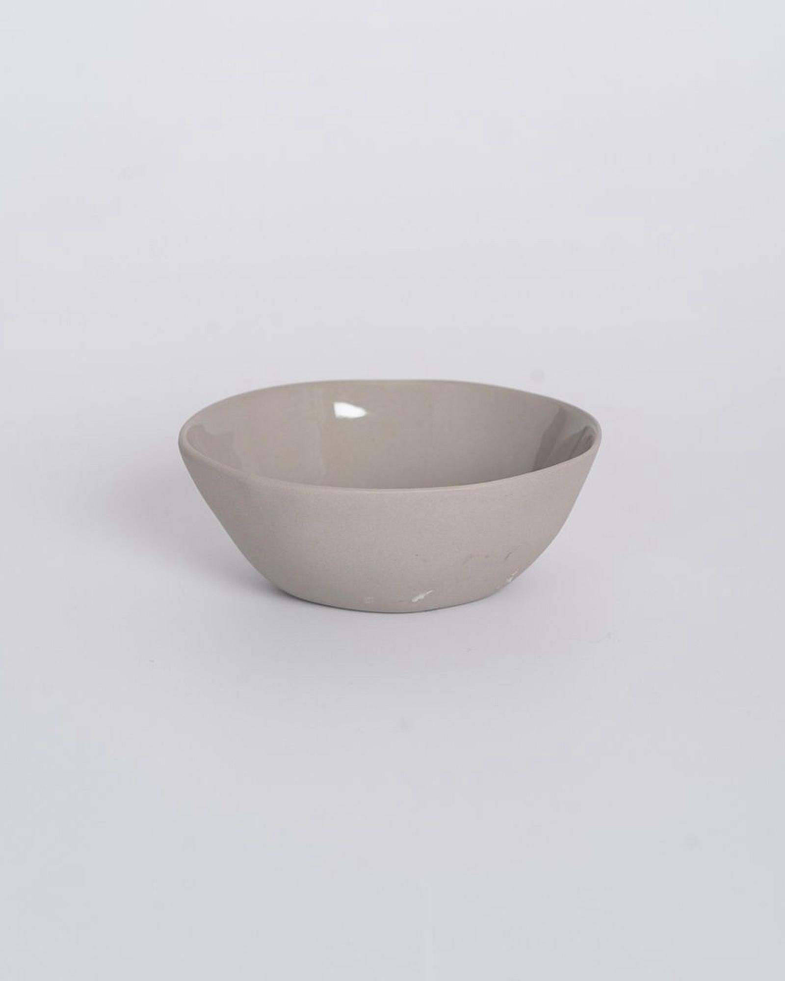 Round Ceramic Deep Sauce Bowl