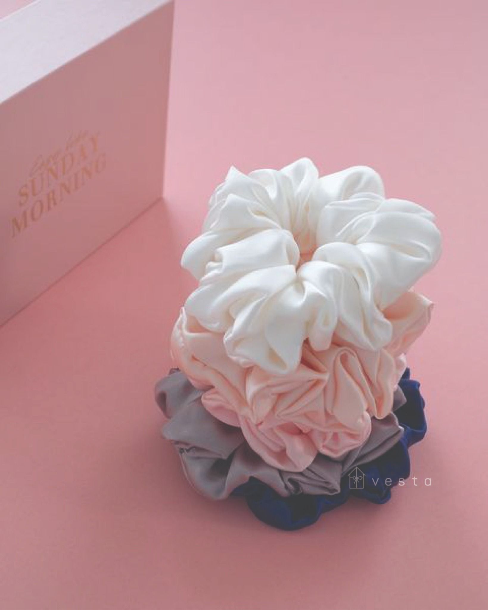Mulberry Silk Scrunchie
