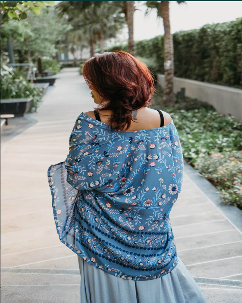 Blueberry Kimono