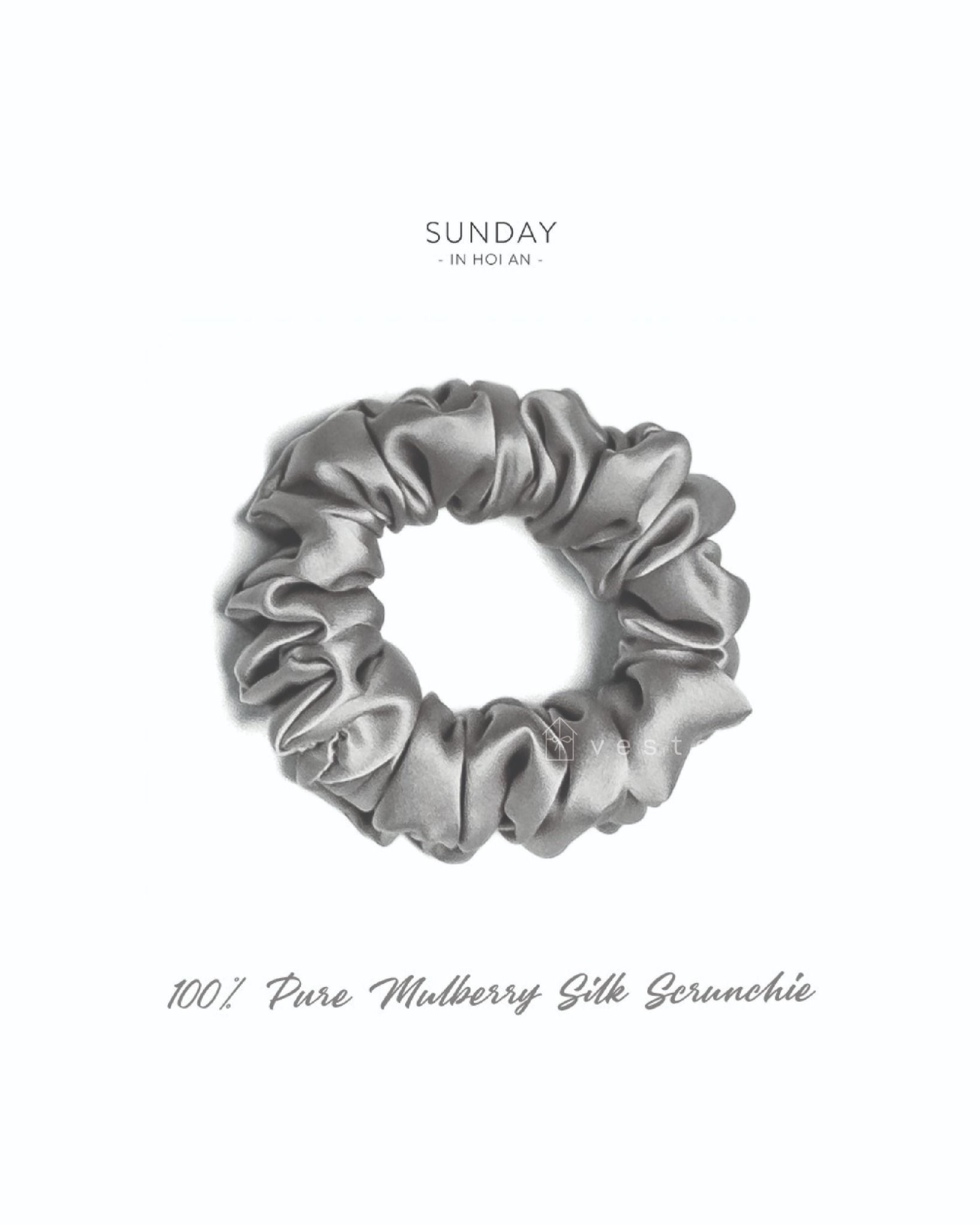 Mulberry Silk Scrunchie