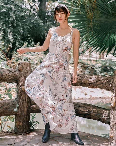  Eva Blanca Maxi Dress 