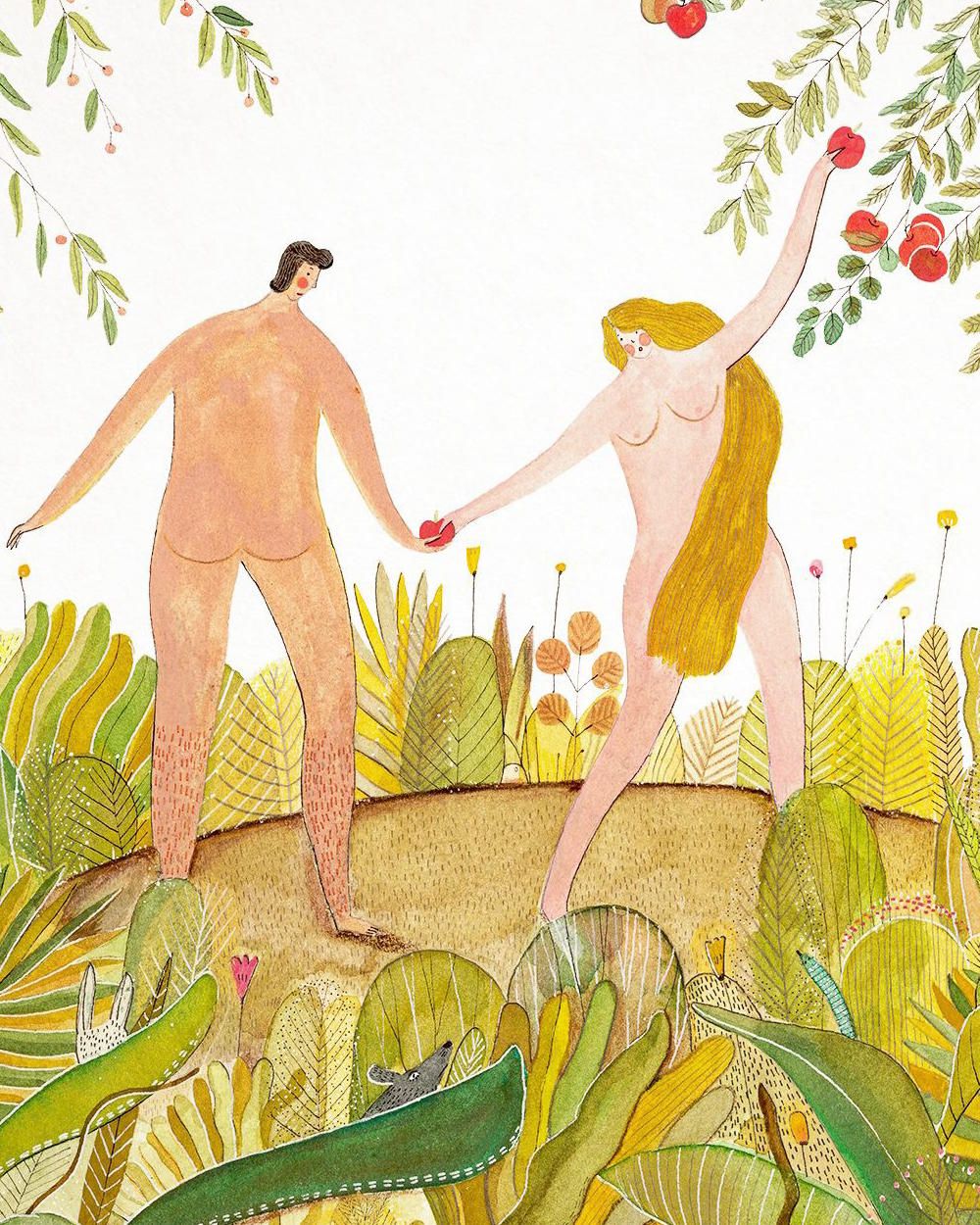  Adam And Eva Poster 