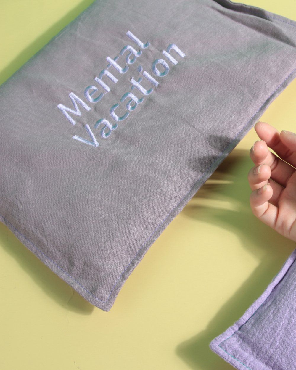 Lavender Herbal Pillow - Purple (L)