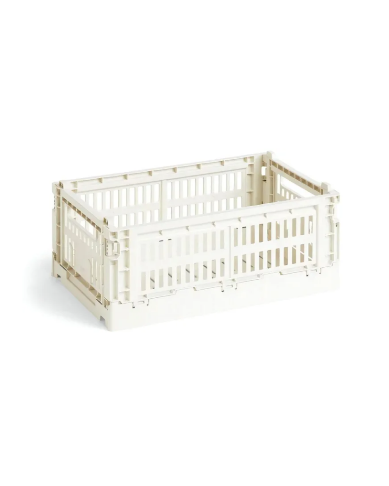  COLOUR CRATE BASKET, SIZE M - OFF WHITE 