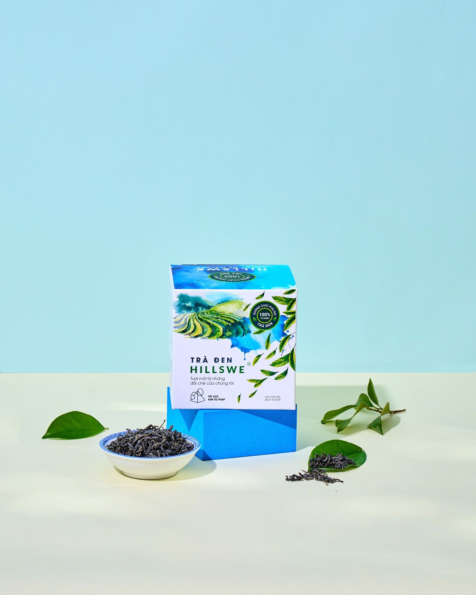 Trà đen túi lọc kim tự tháp/ Black Tea Pyramid Filter Bag - TDK2