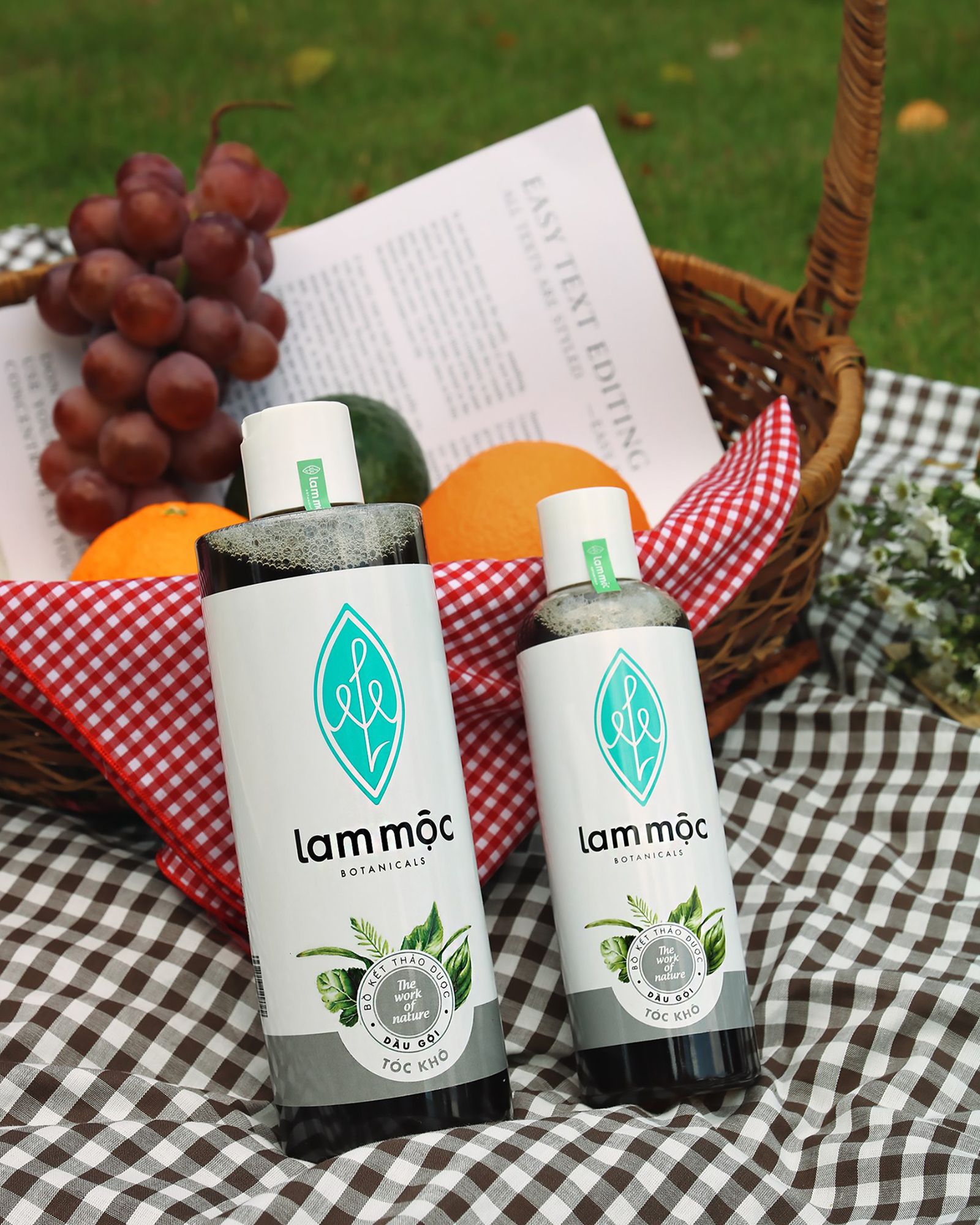 Botanical Shampoo for Dry Hair - Dầu Gội Bồ Kết Cho Tóc Khô
