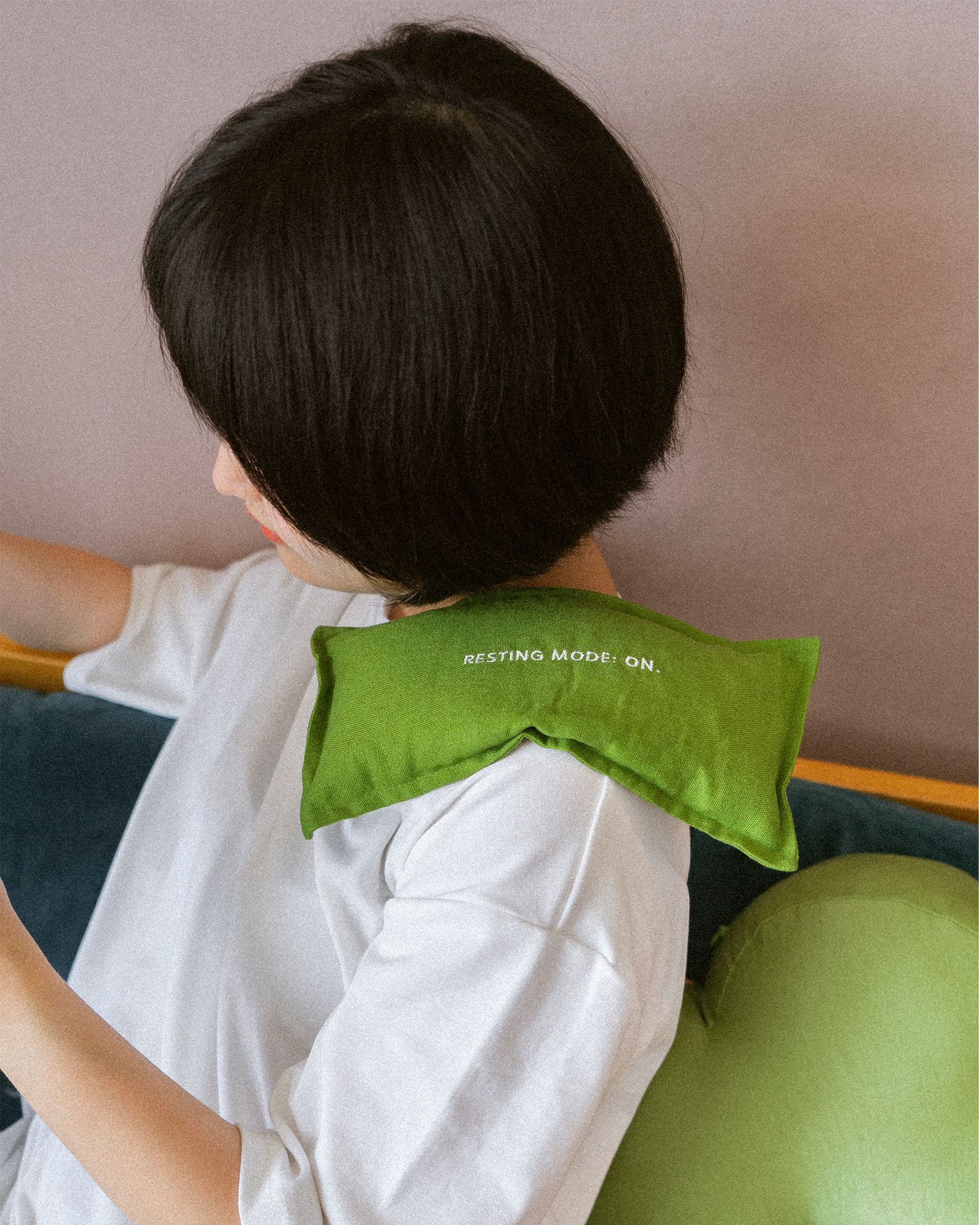 Herbal Pillow - Mugwort (Green)