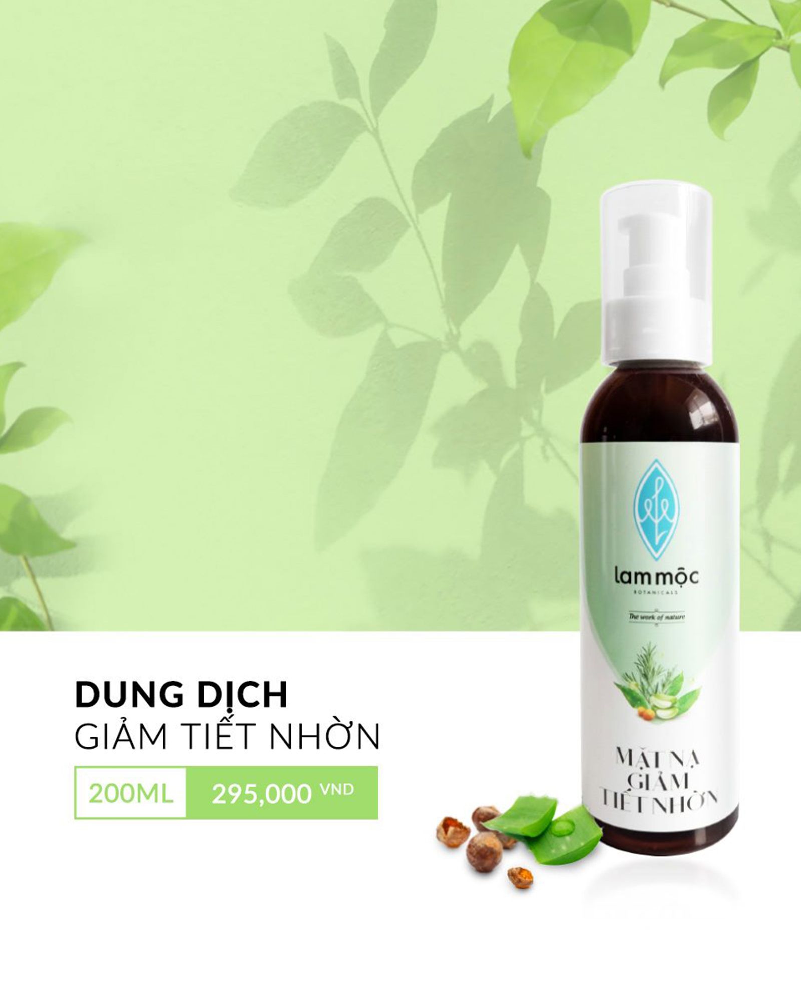 Botanical Hair Liquid Treatment Reducing Oiliness - Dung Dịch Giảm Nhờn Da Đầu