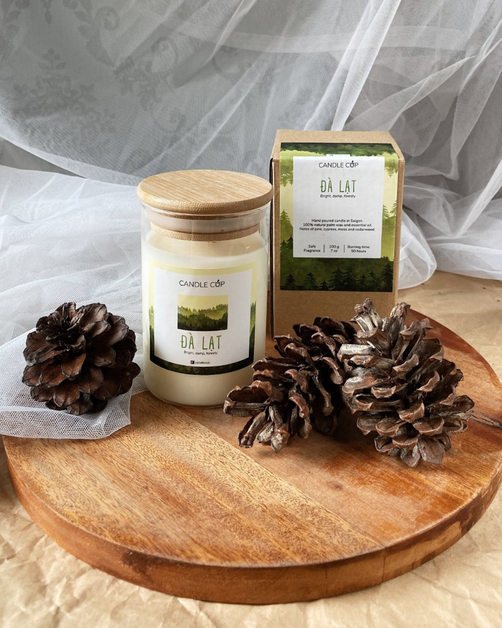 Đà Lạt Scented Candle