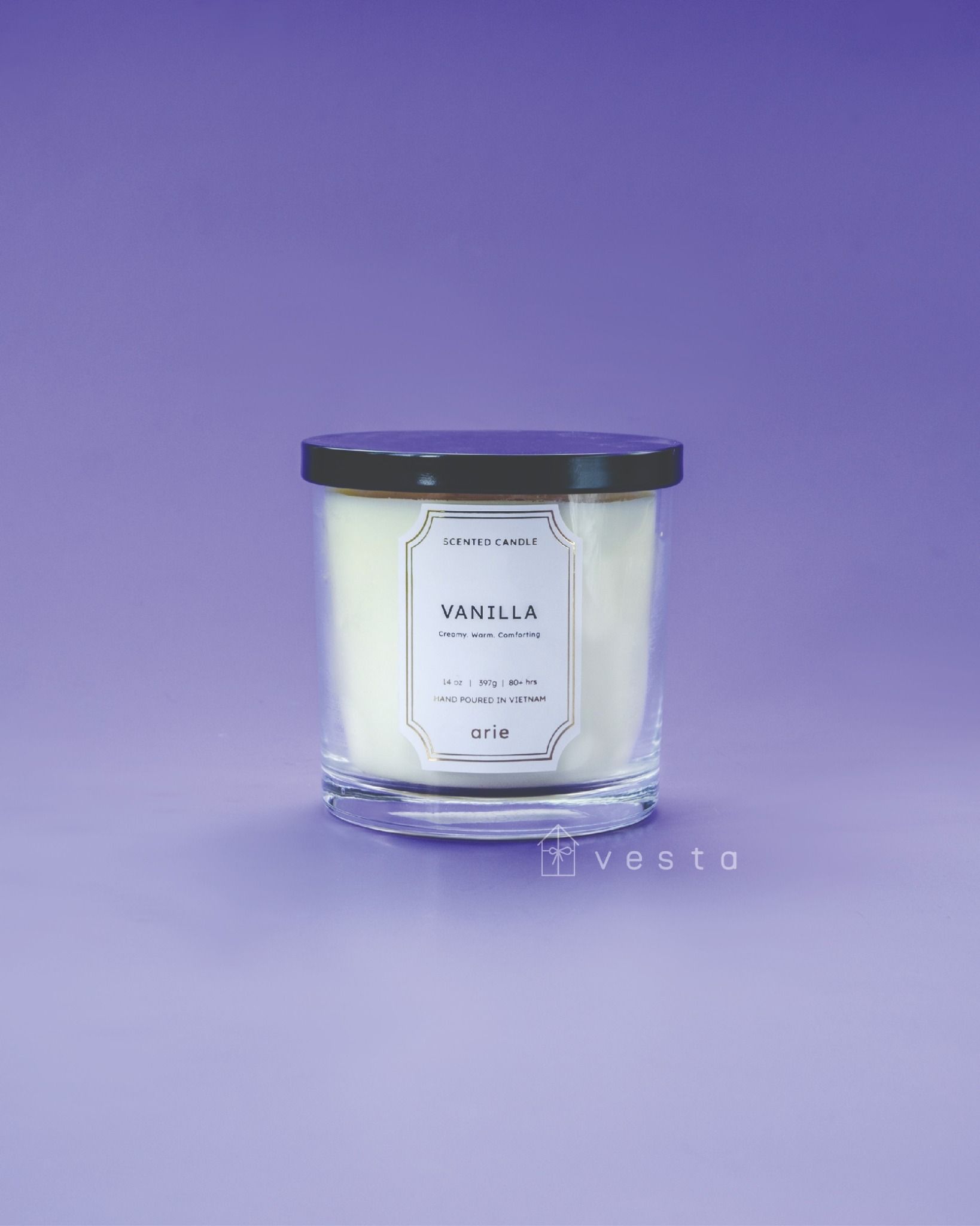 Scented Candle Arie - Vanilla