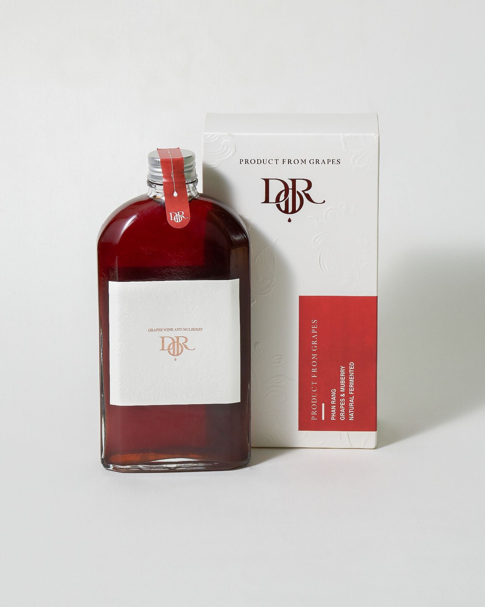 Nước nho & dâu tằm lên men (hộp trắng)