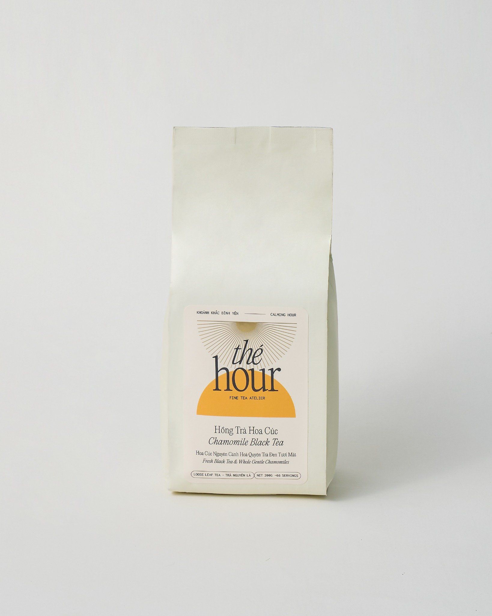 Hộp Trà 200g - Hồng Trà hoa Hoa Cúc