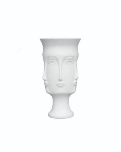  Ceramic Multi-Face Art Vase (Square Face) 