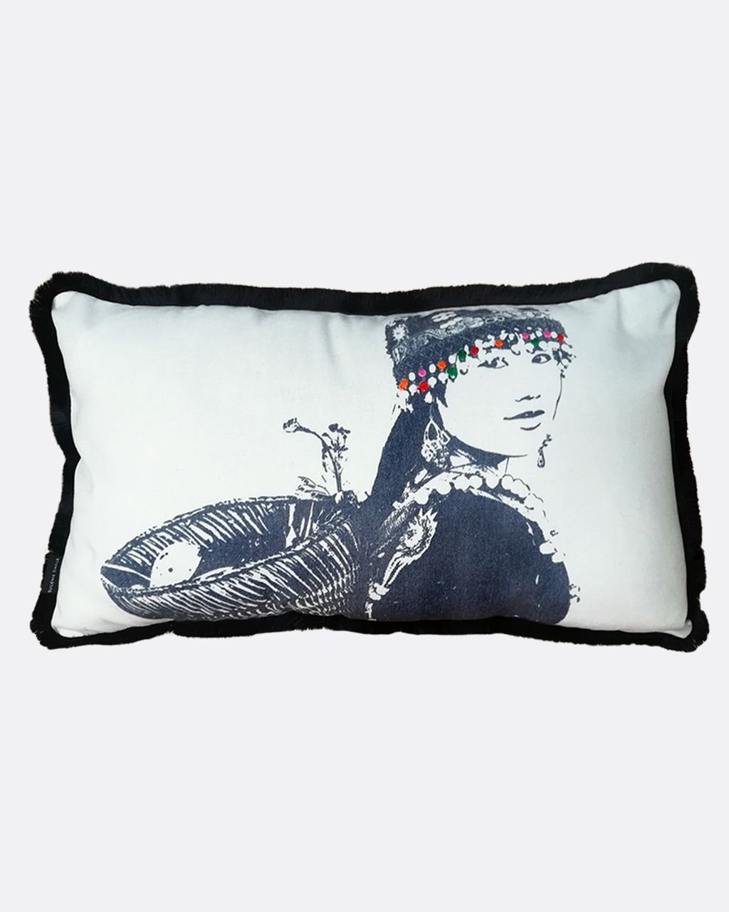 Ethnic Cushion Cover Basket