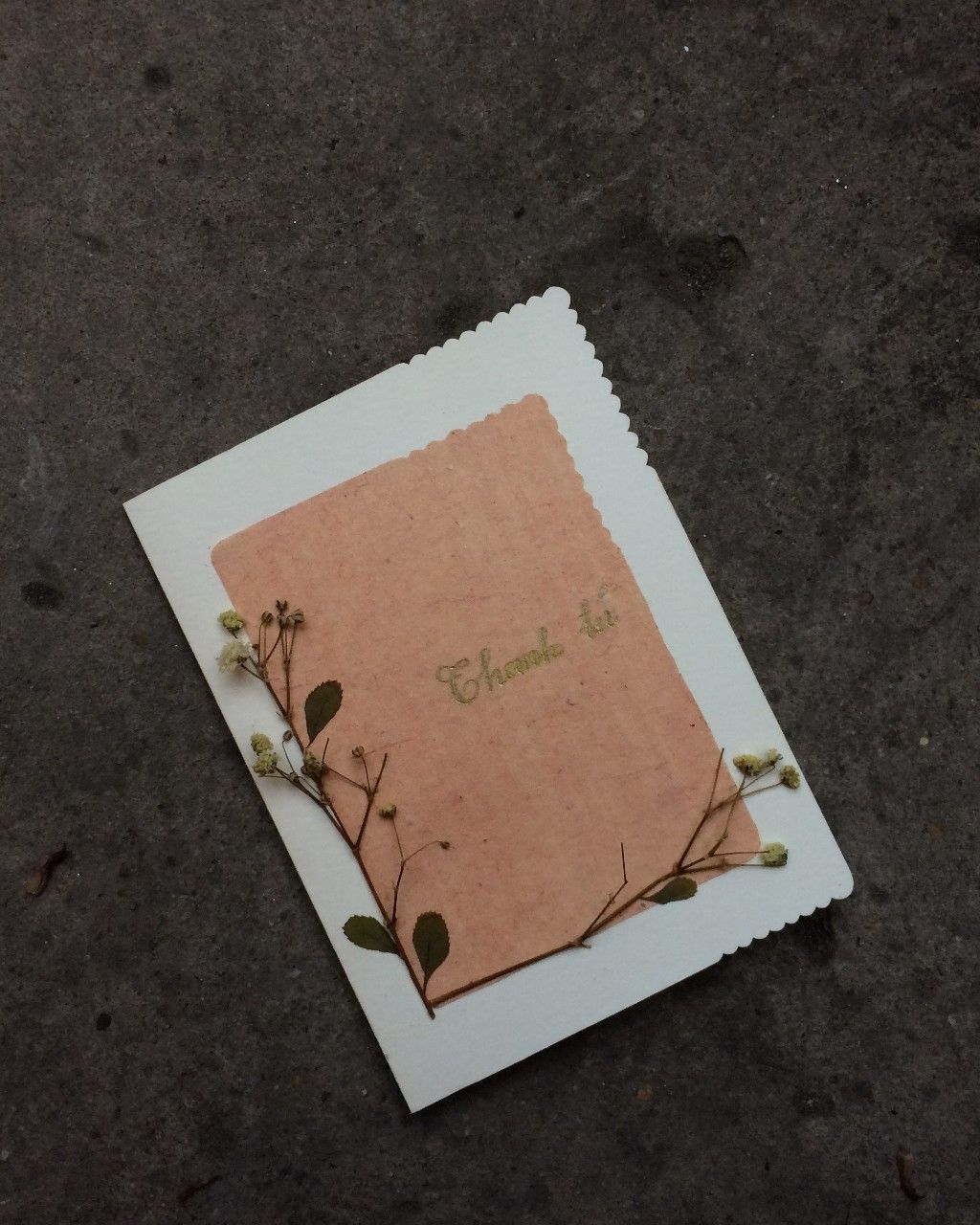 Hoa Lá Cỏ Greeting Cards - Thiệp Hoa Cỏ (Kèm Bì Thư)