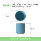  Cốc tập uống Silicon đế chống trượt Toddler cho bé - Thương hiệu Hanin Baby 