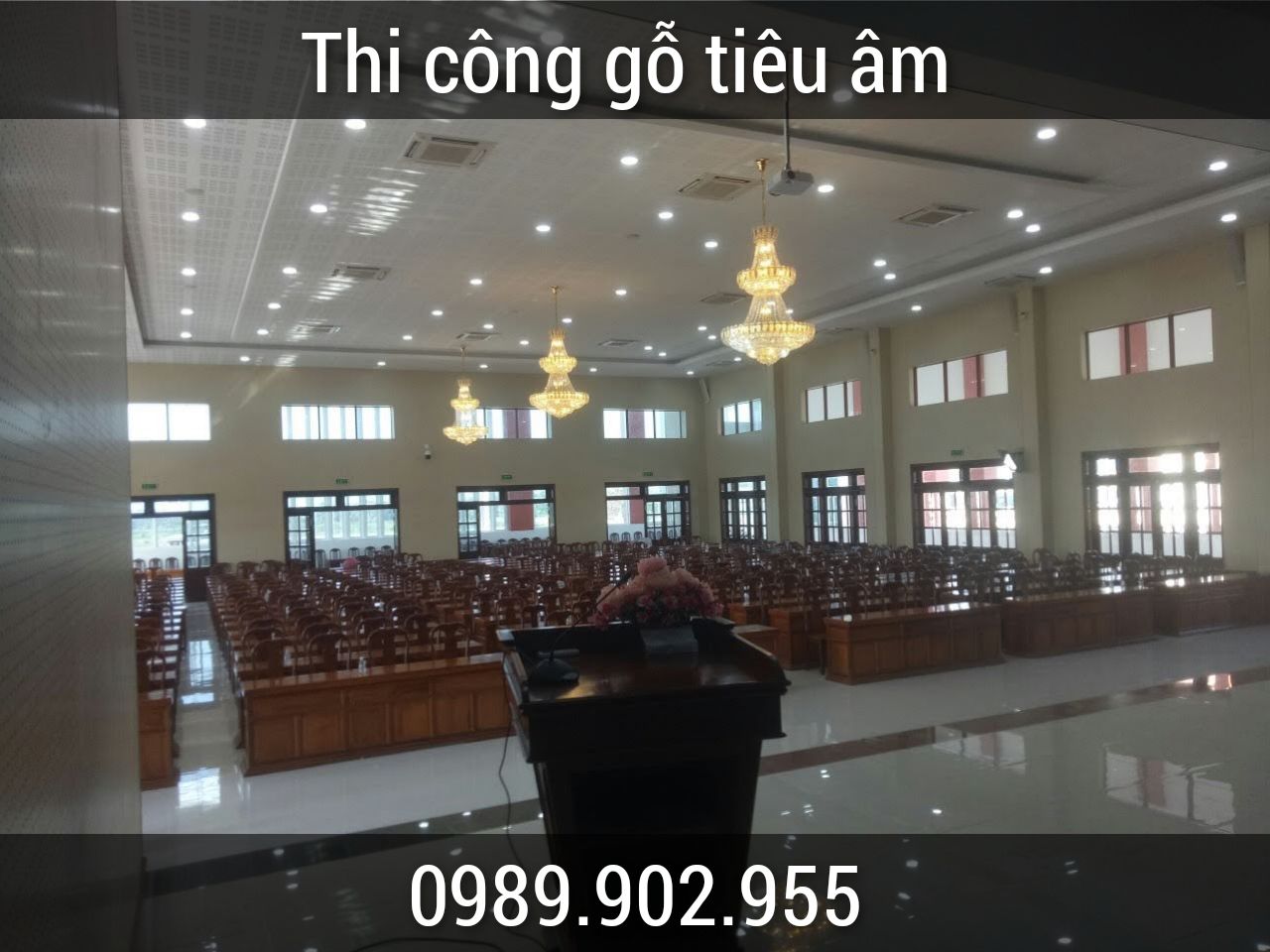 Báo giá thi công gỗ tiêu âm