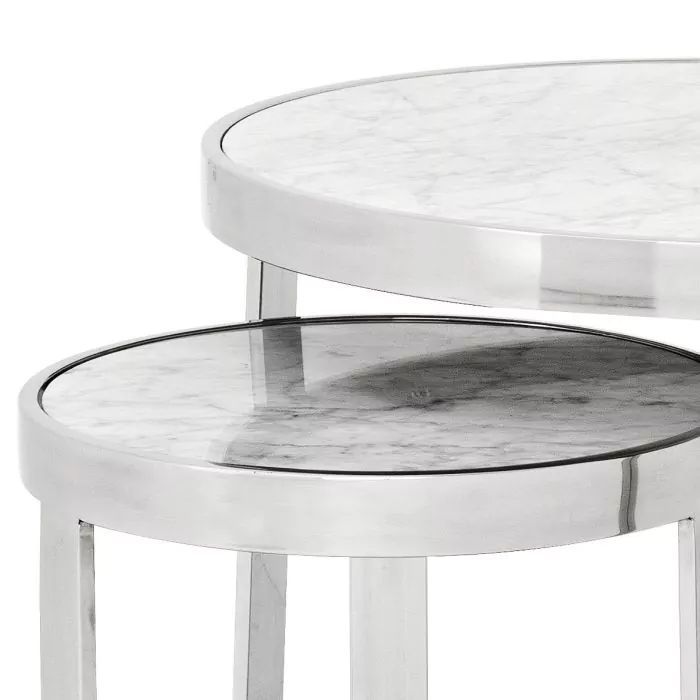  SIDE TABLE FLETCHER SET OF 2 