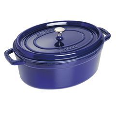 Nồi Gang Staub Oval Xanh Đen