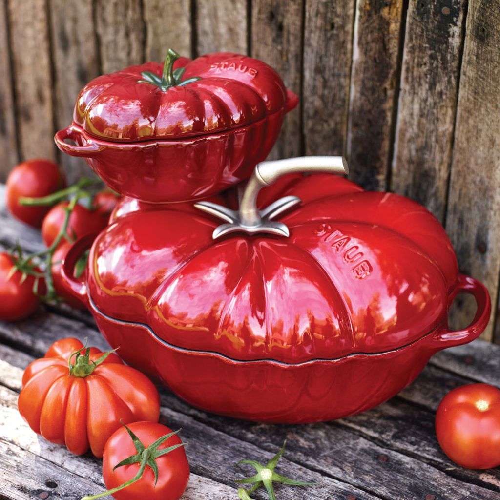Staub - Nồi Cà Chua Màu Đỏ Cherry - 25cm