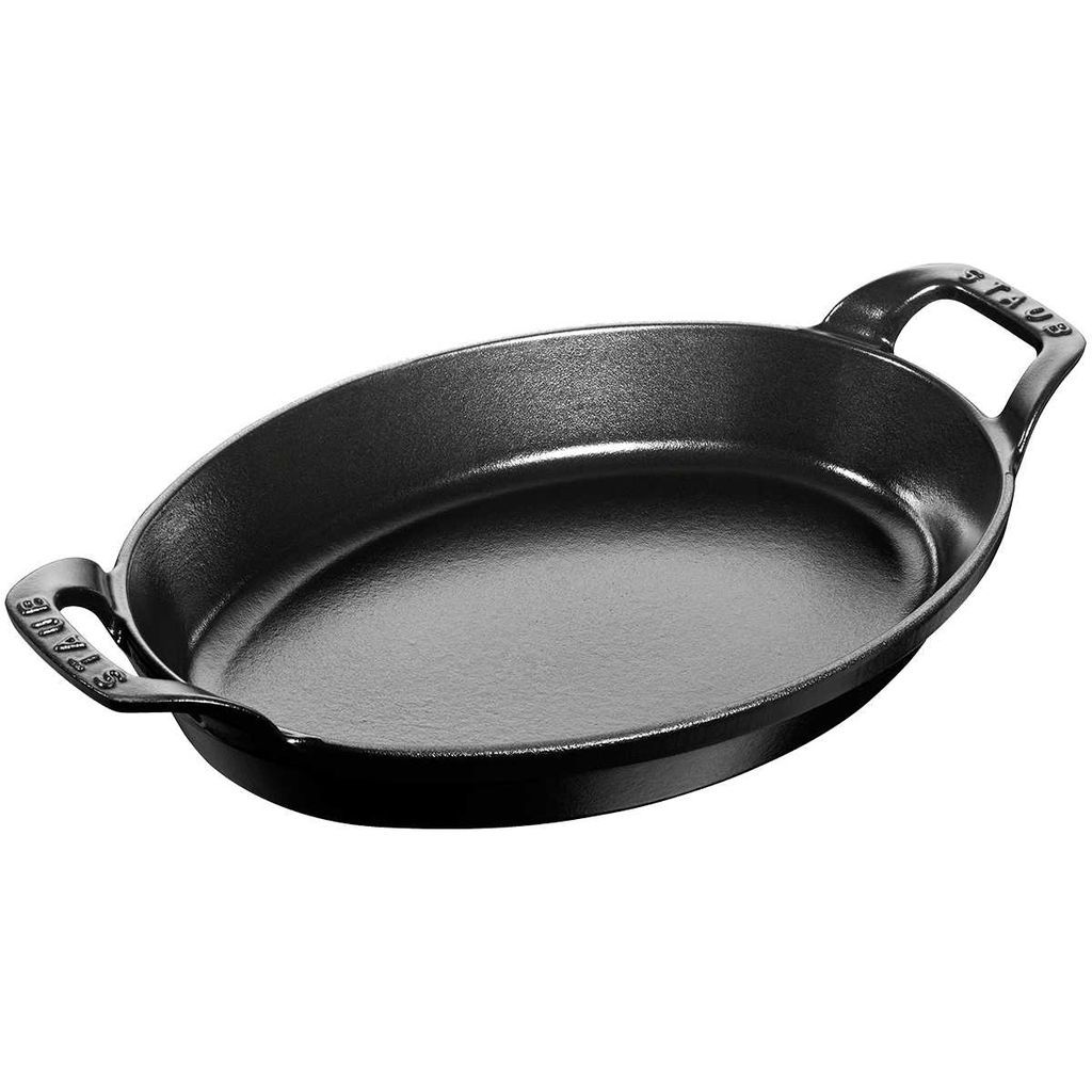 Staub - Khay Oval Màu Đen