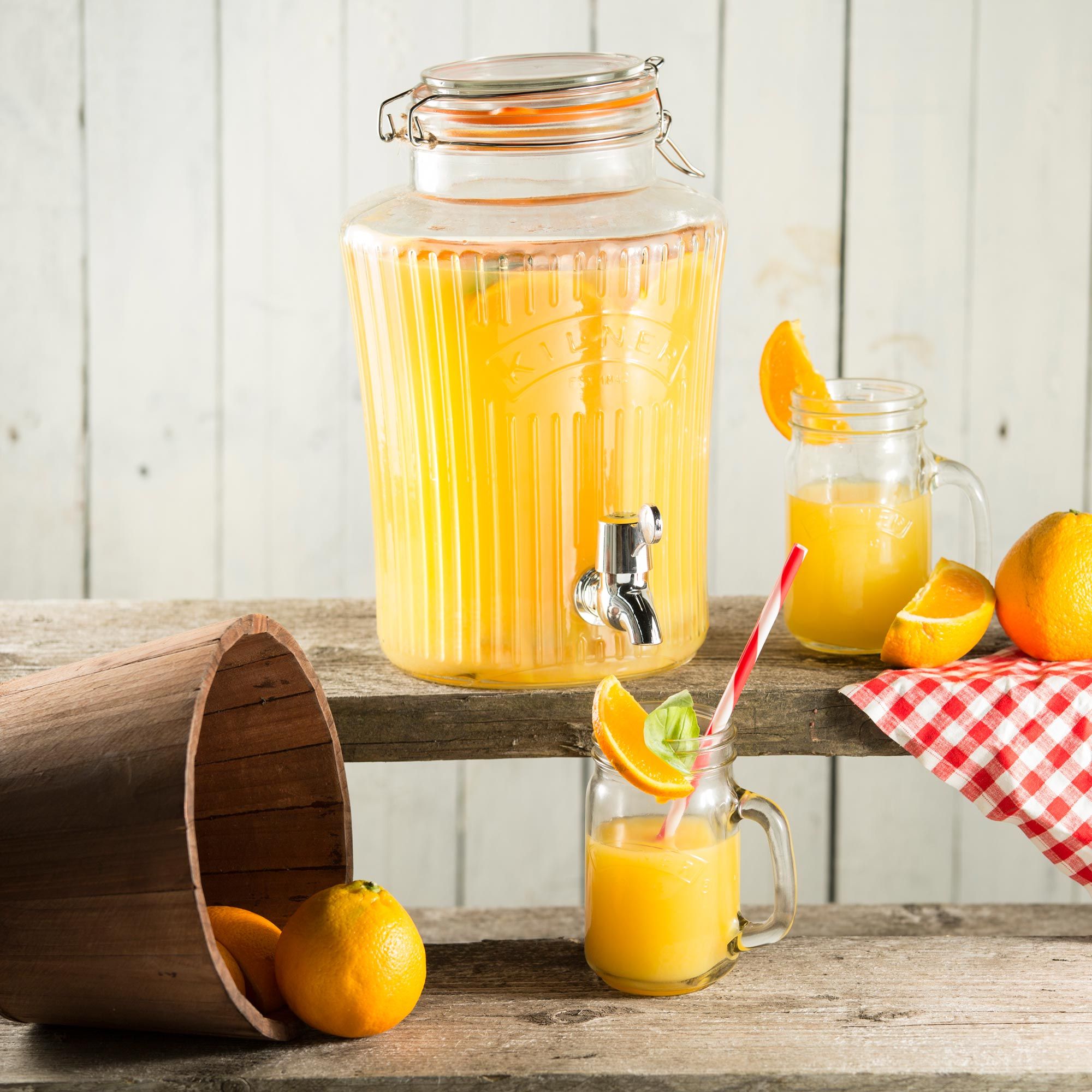 Kilner - Bình Nước Thủy Tinh Vintage 5L