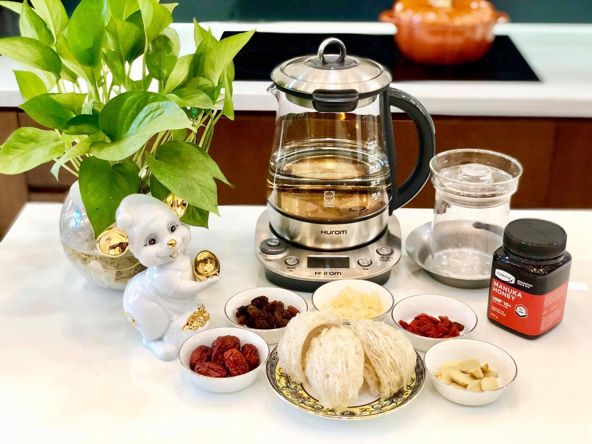  MÁY PHA TRÀ CHƯNG YẾN HUROM TEA MASTER TM-P02FSS 