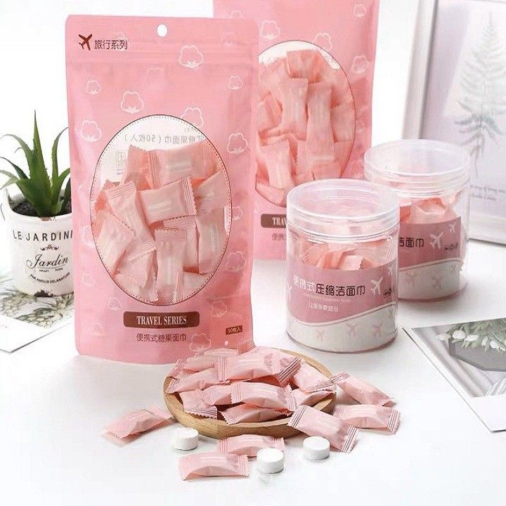 Khăn giấy nén cao cấp Nacai