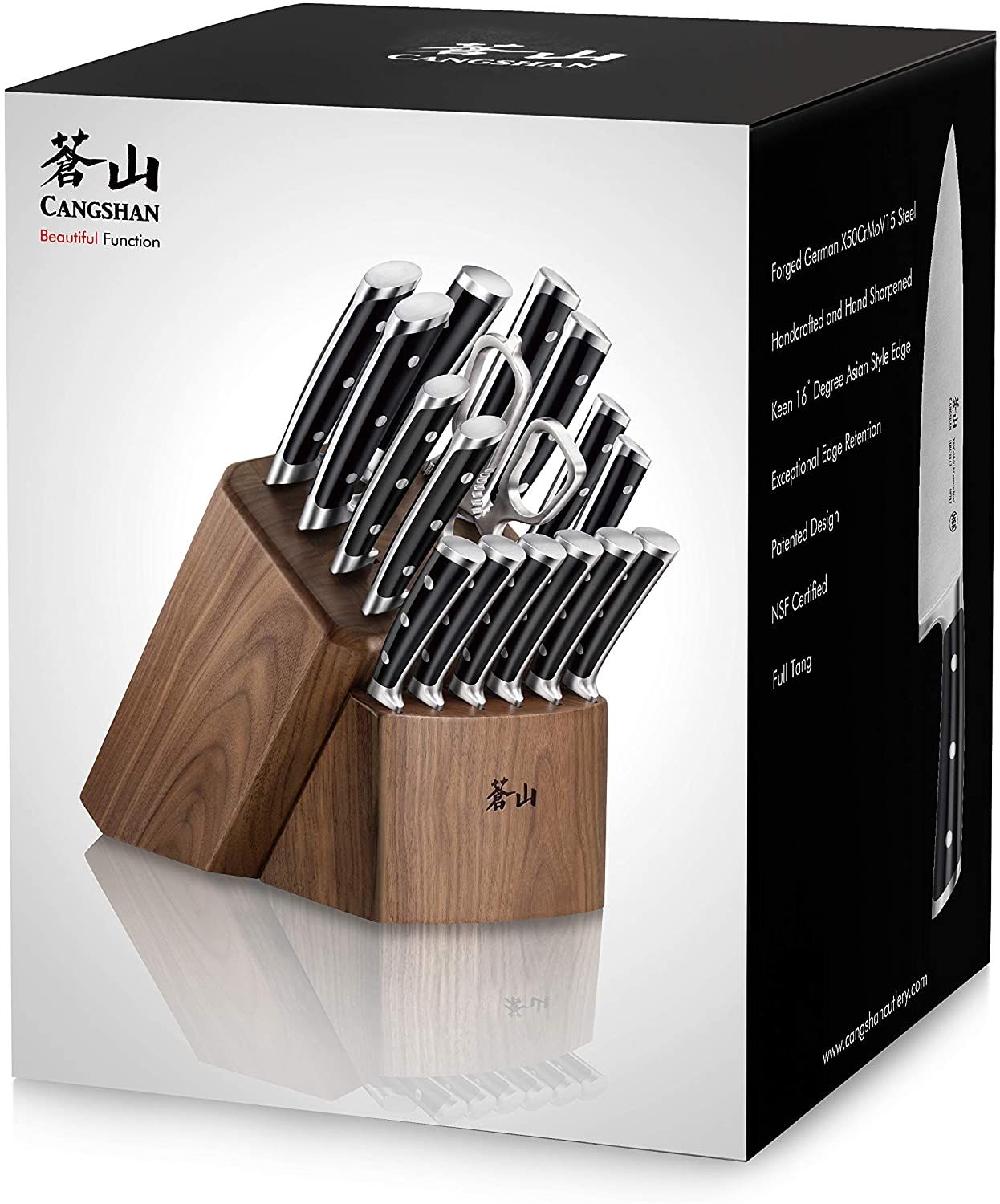 Set dao Cangshan đen - HY 217W