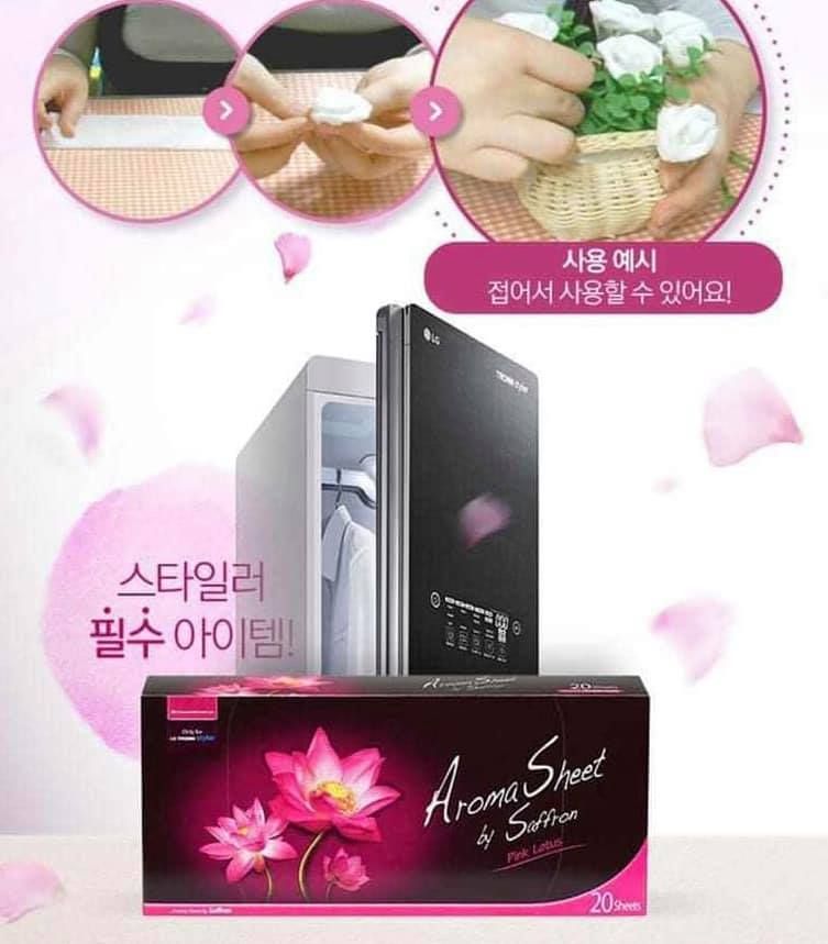 Giấy Thơm LG - Dùng Cho Máy Giặt Hấp LG