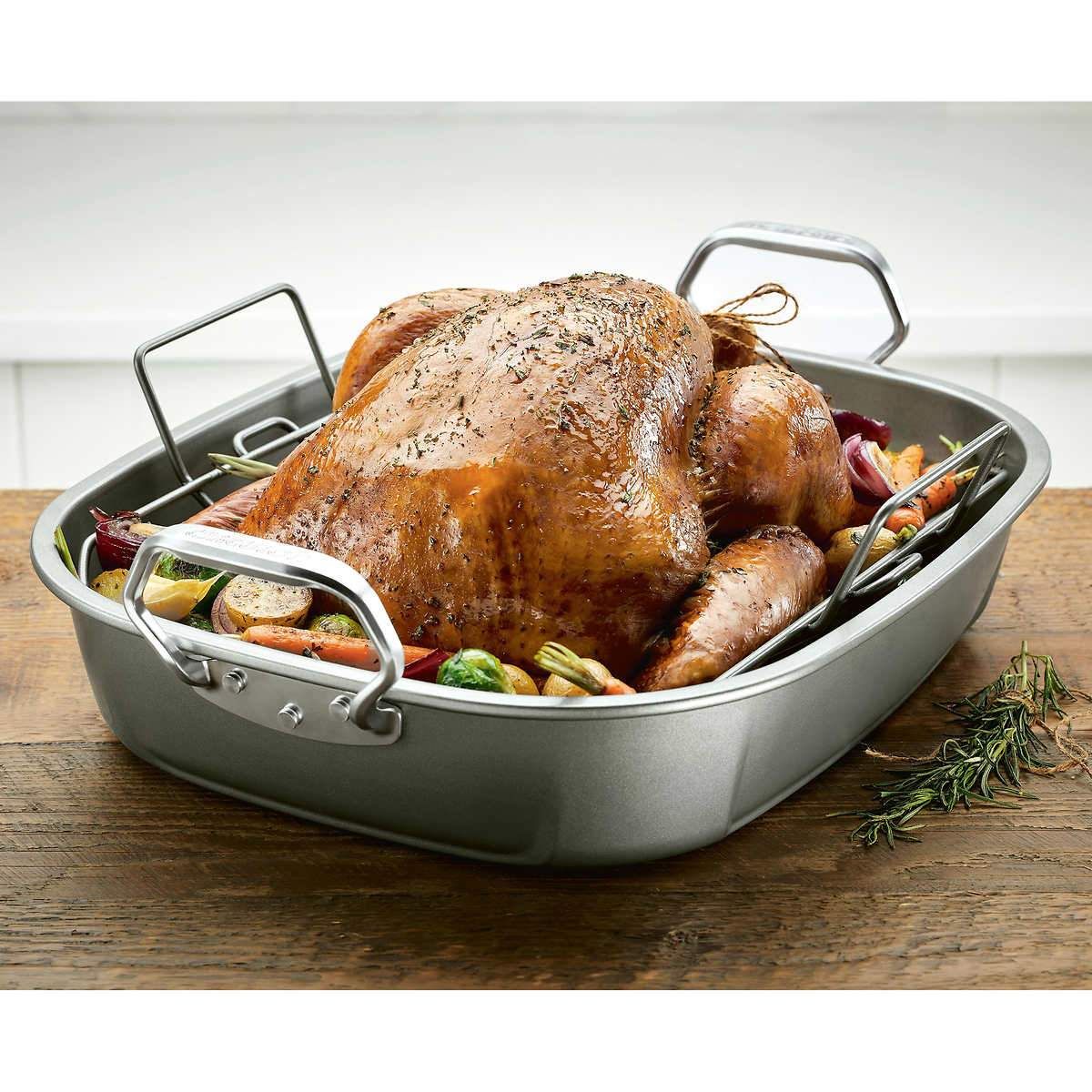 Khay nướng gà tây Circulon Premier Professional Oval Roaster