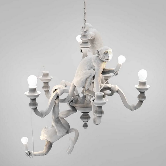  ĐÈN TRANG TRÍ MONKEY CHANDELIER WHITE 