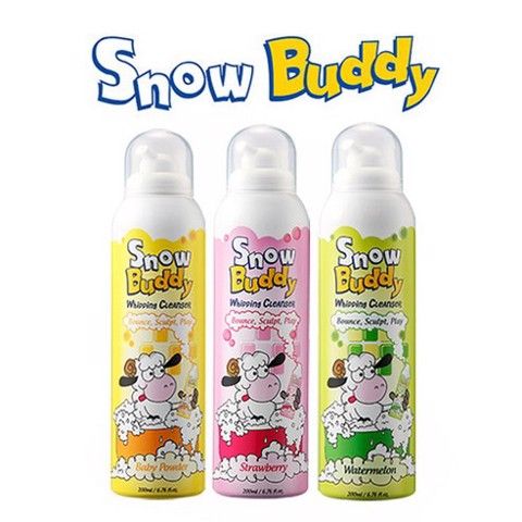 Sữa Tắm Gội Cho Bé Yêu Snow Buddy (Strawberry/ Watermelon/ Baby Powder)