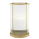  Eichholtz Hurricane Mayson Antique brass finish | clear glass 