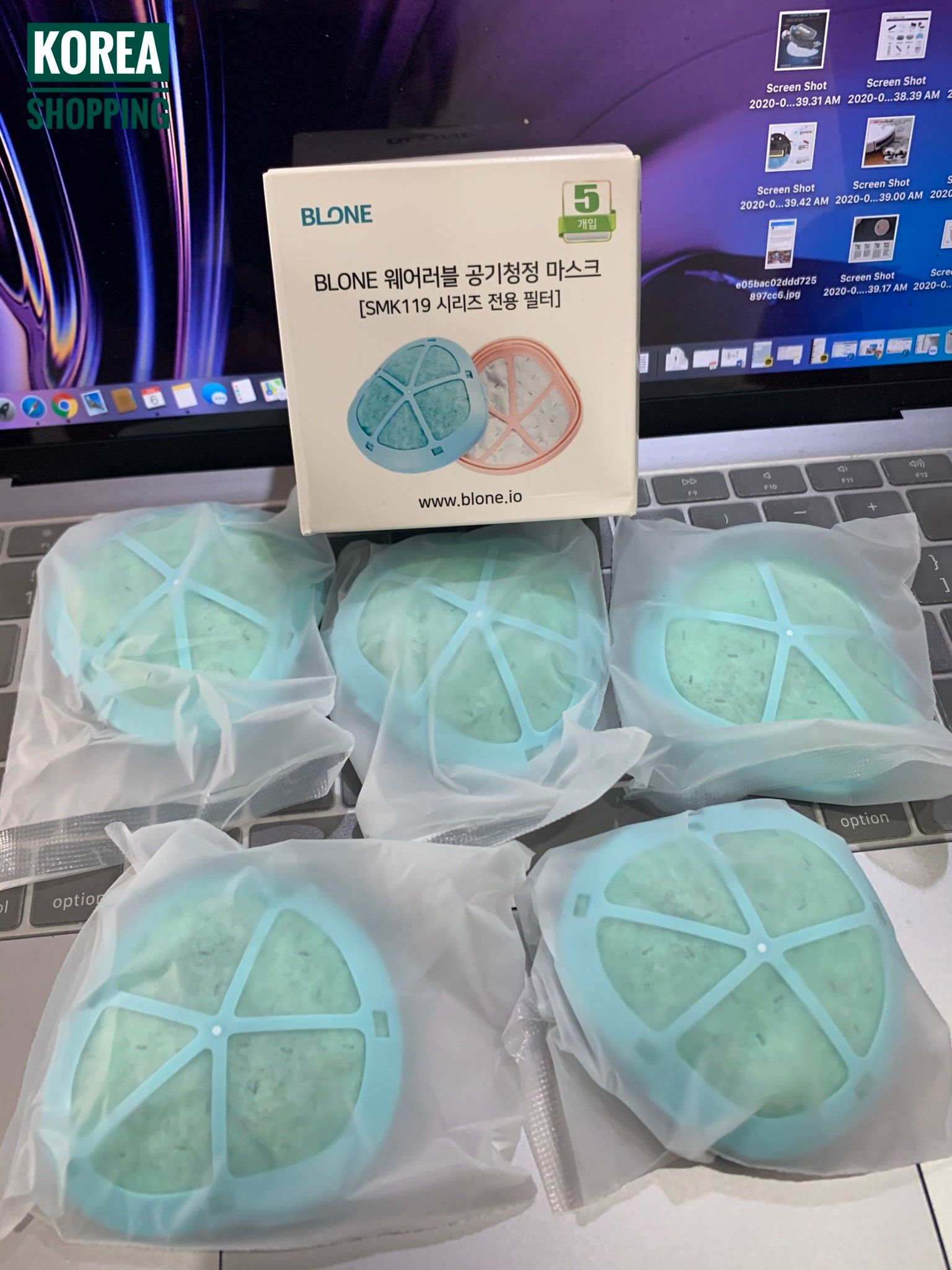 Bộ Lọc Thay Thế Cho Khẩu Trang Lọc Không Khí - BLone