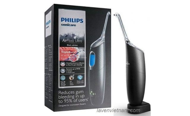  Phillip Sonicare - bàn chải tăm nước- HX8432/03 BLACK 