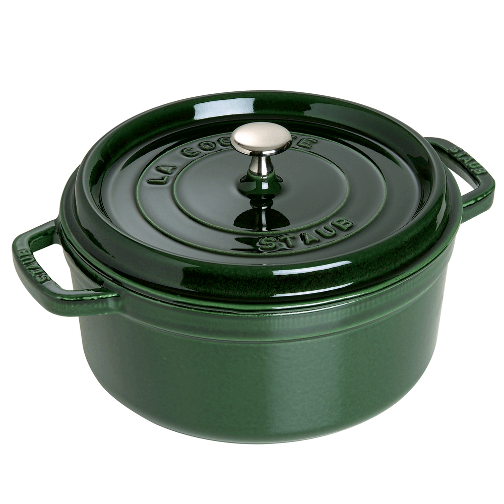 Nồi Gang Staub Tròn Xanh Rêu