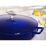  Staub - Nồi Bouillabaisse Màu Xanh Đen – 28cm 