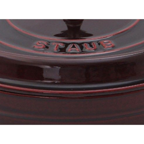  Staub- Nồi tròn đỏ lựu 26cm 