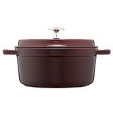  Staub- Nồi tròn đỏ lựu 26cm 