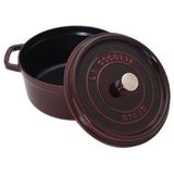  Staub- Nồi tròn đỏ lựu 26cm 