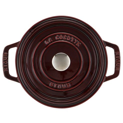  Staub- Nồi tròn đỏ lựu 26cm 